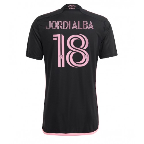 Maillot de foot Inter Miami Jordi Alba #18 Extérieur 2023-24 Manches Courte